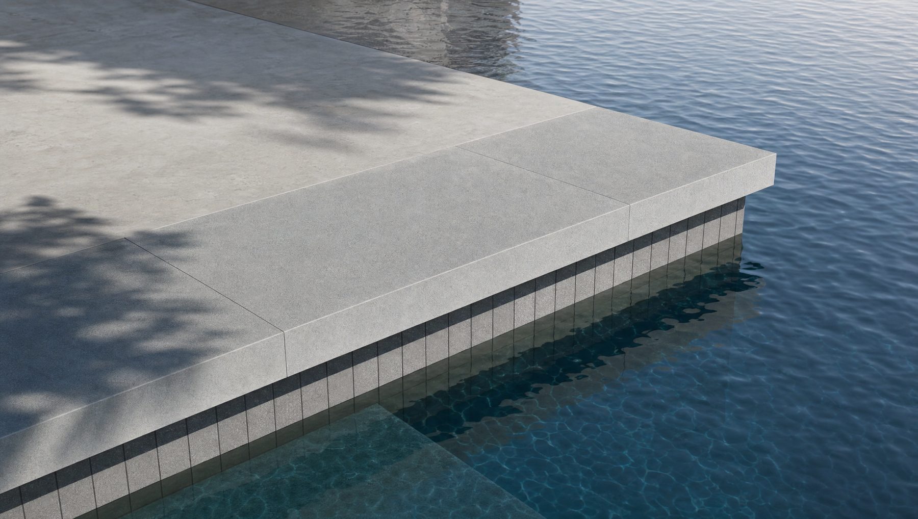 Modern light gray profile collection surface preview.