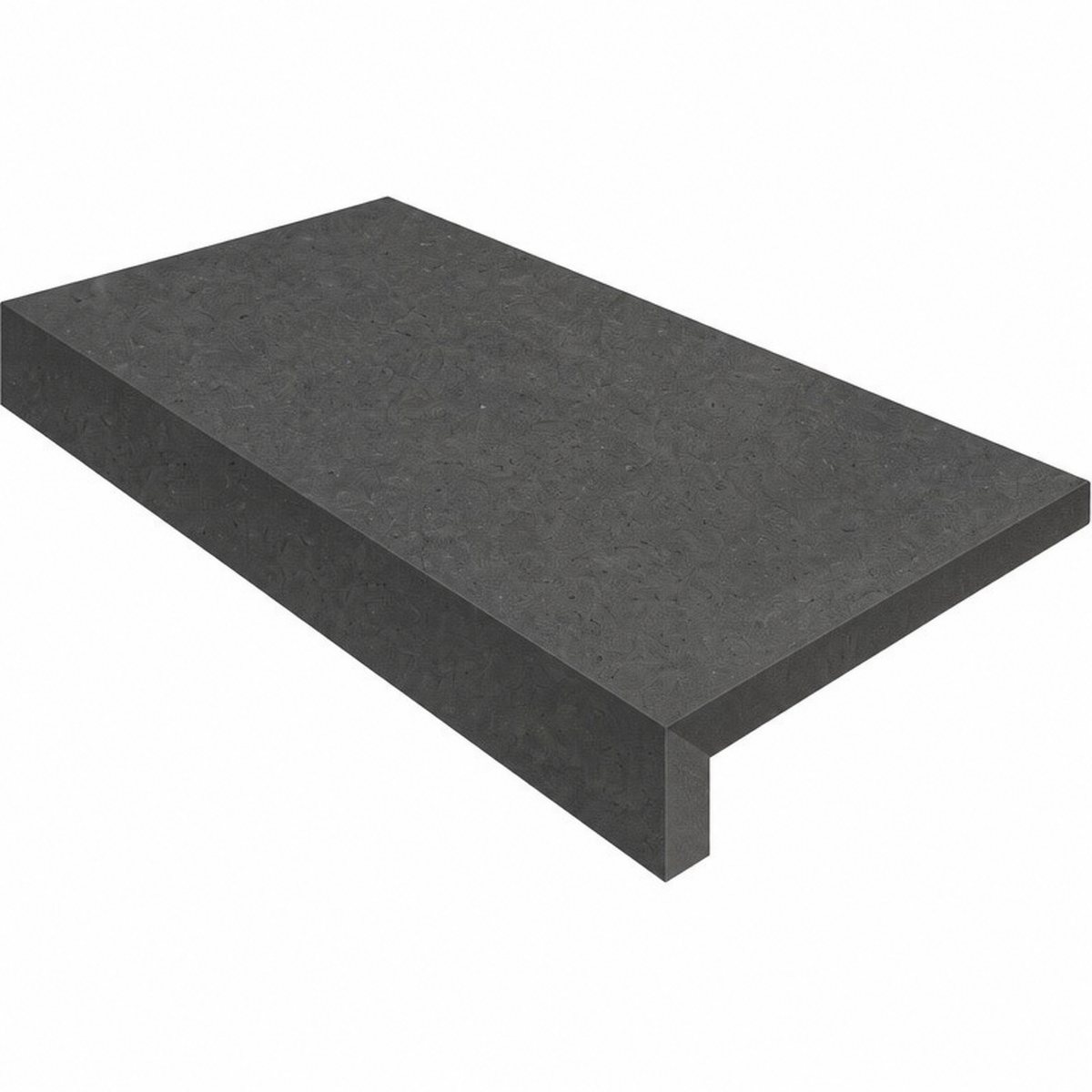 Stone Charcoal porcelain surface texture and color detail.