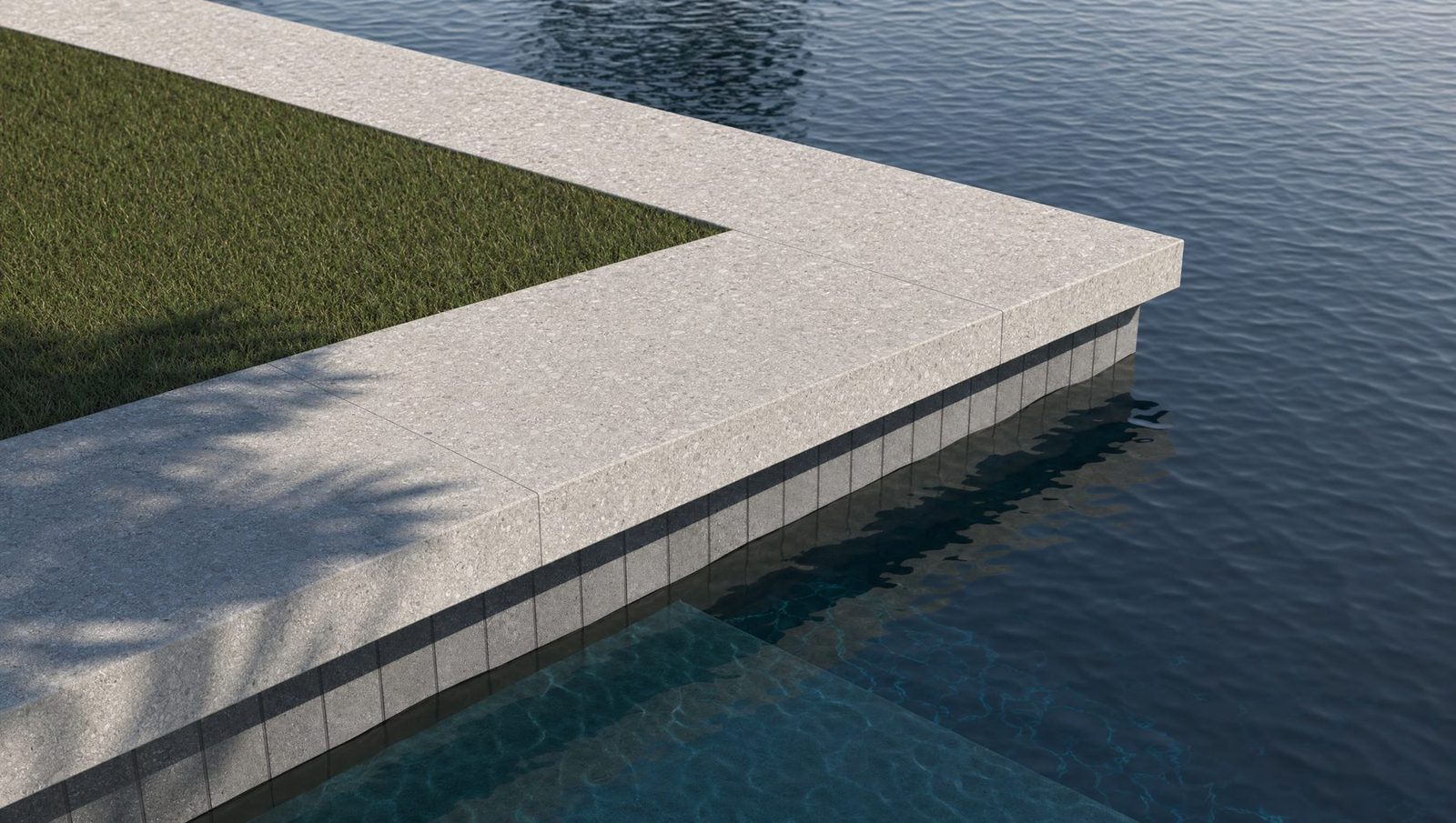 Ivory concrete-stone profile collection surface preview.