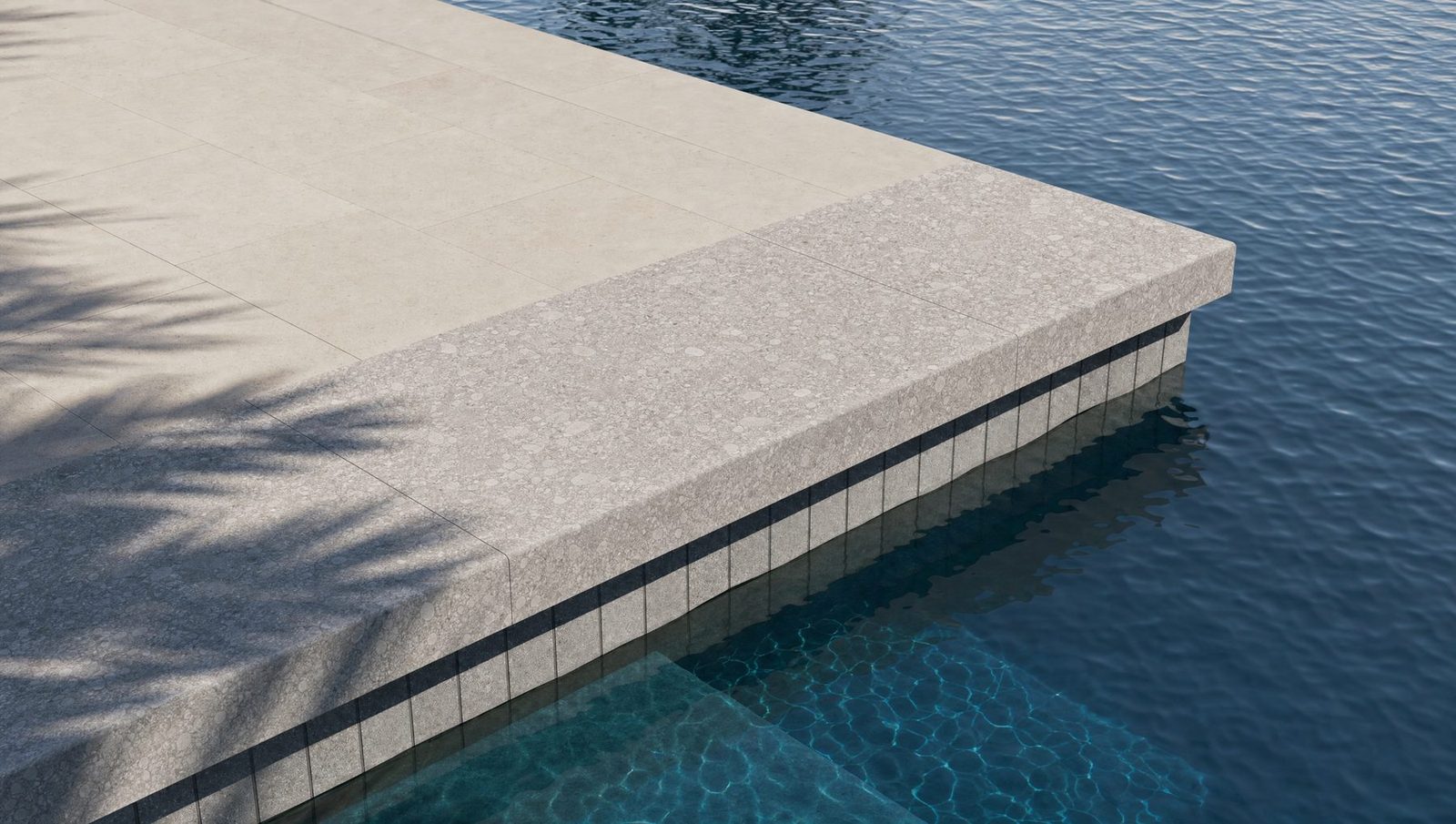 Pearl grey profile collection surface preview.