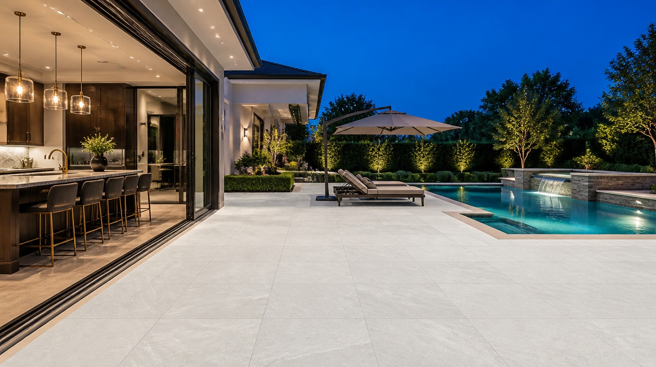 Montauk White installed project application.