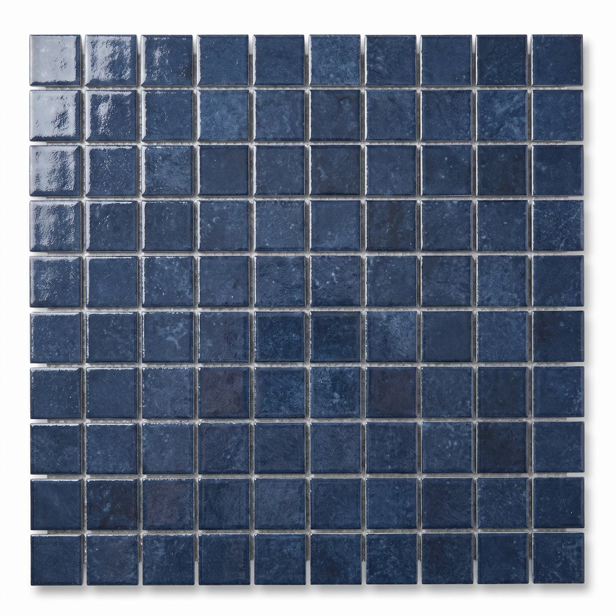Manila Azul 6x6 porcelain surface texture and color detail.