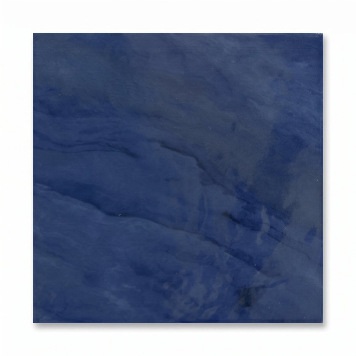Onice Azul 6x6 porcelain surface texture and color detail.